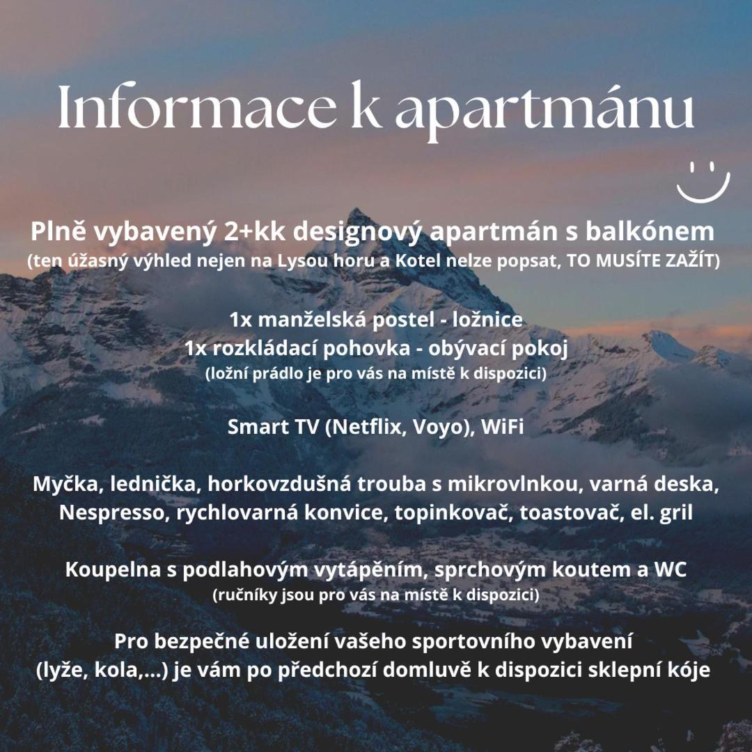Apartman Vista Rokytnice Rokytnice nad Jizerou Zewnętrze zdjęcie